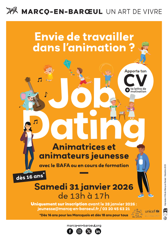 affiche &eacute;v&egrave;nement