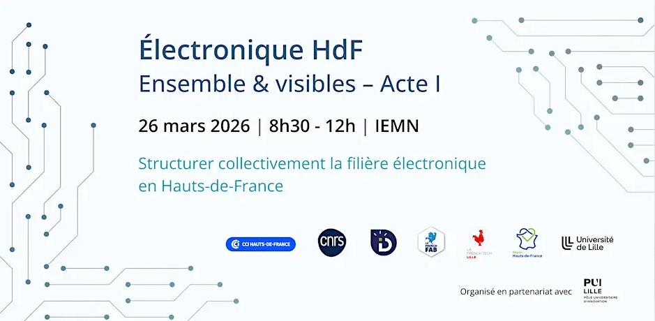 Electronique HDF : 26/03 8h30-12h