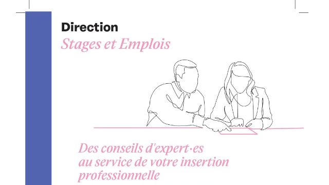 Webateliers de la Direction Stages et Emplois