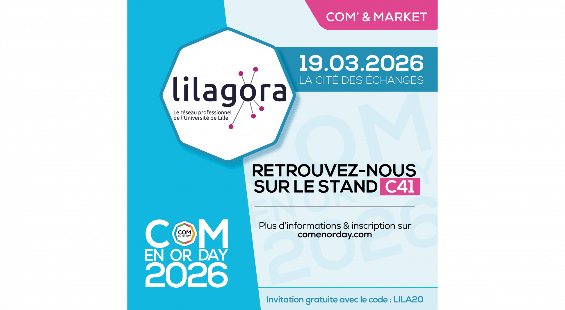 Le Com’ en Or Day ouvre ses portes dans 3 jours et dévoile son programme