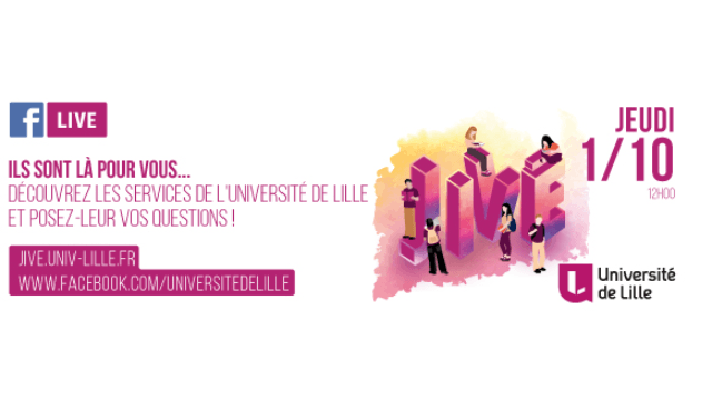 Facebook Live: découvrez les services de l'université: entrepreneuriat, insertion professionnelle et tous les autres 