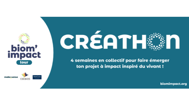 Créathon, le biomimétisme au cœur de l'innovation sociétale