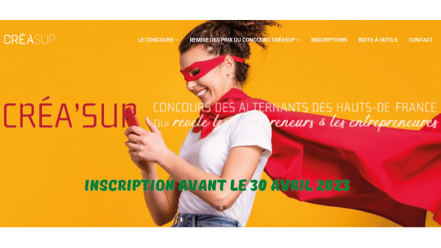 LE CONCOURS CREASUP 2023 EST OUVERT !