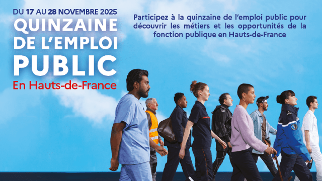 Quinzaine de l’emploi public en Hauts-de-France - Ateliers et webconférences