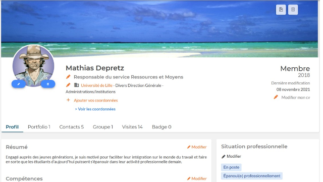  Bientôt une nouvelle fiche profil !