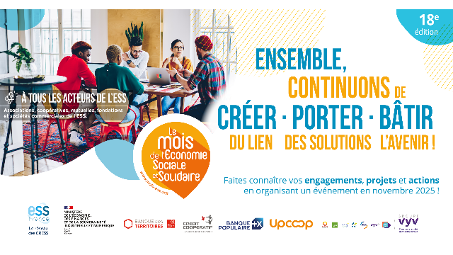 Lancement officiel du Mois de l’ESS 2025 & remise des Prix de l’ESS