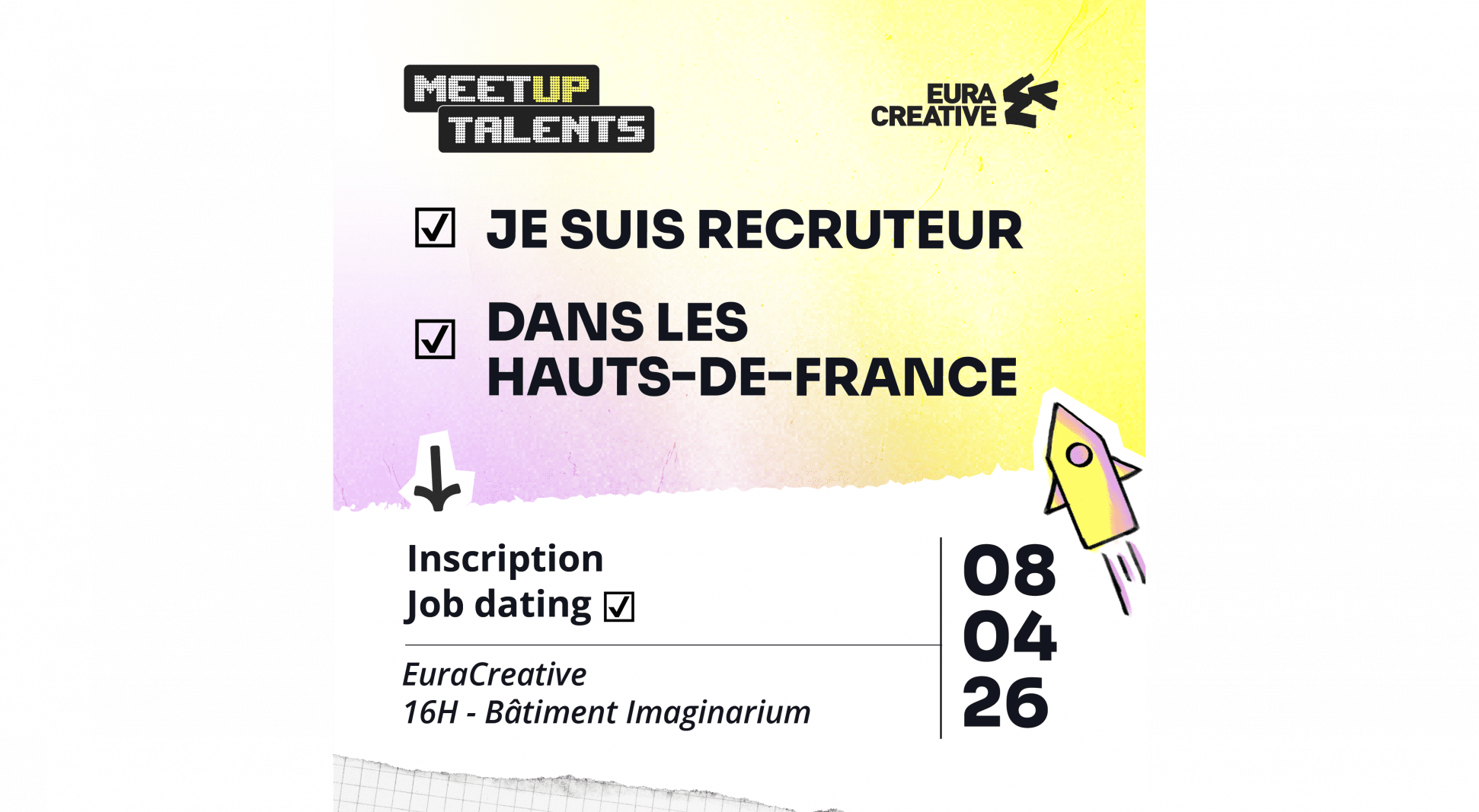 Recruteurs : et si votre prochain talent vous attendait au Meetup Talents ?