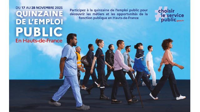 Quinzaine de l’emploi public en Hauts-de-France