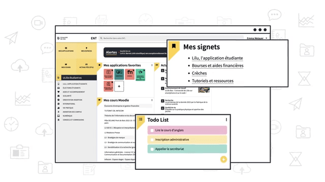 Mon Environnement Numérique de Travail (ENT)