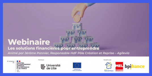 Webinaire : Les solutions financières pour entreprendre