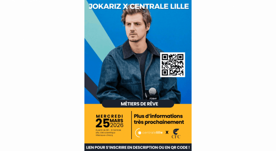 Conférence exclusive avec Jokariz à Centrale Lille