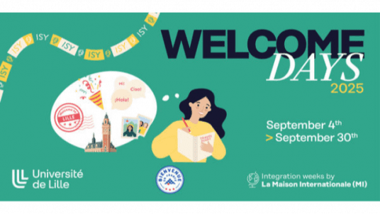 Welcome Days 2025 : Semaines d'intégration pour les étudiants internationaux !