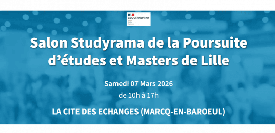 Salon Studyrama de la Poursuite d’études et Masters de Lille