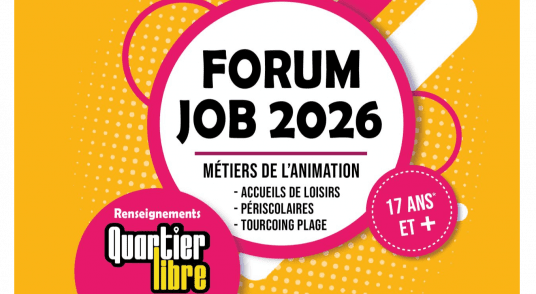 Forum Job 2026 : des opportunités dans les métiers de l’animation