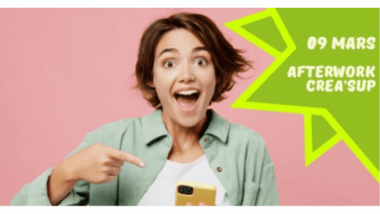 Afterwork CREA'SUP - concours de création et reprise d'entreprise